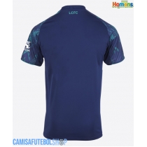 Camisa de time de futebol Leicester City Replicas 2º Equipamento 2025-26 Manga Curta